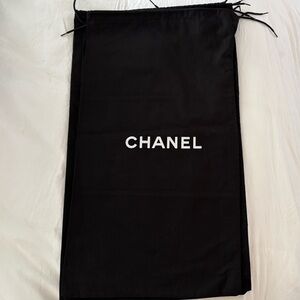Chanel Black Dust Bag- set of 6